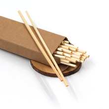 Eco-friendly Compostable Disposable Wheat Drinking Straws Durable Alternative to Plastic